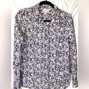 Button down cotton blouse. J. Crew